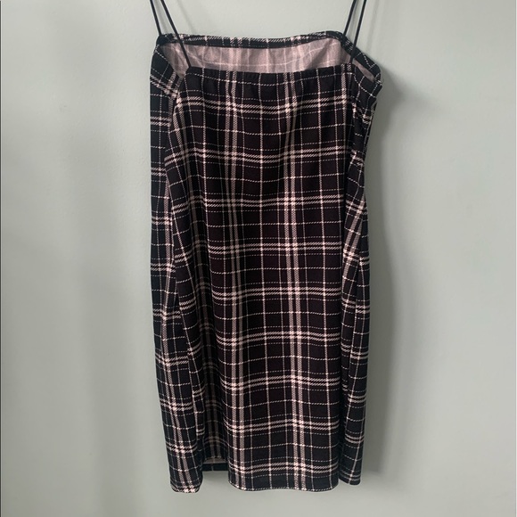 NWOT: Slim fitting plaid dress - Picture 2 of 4